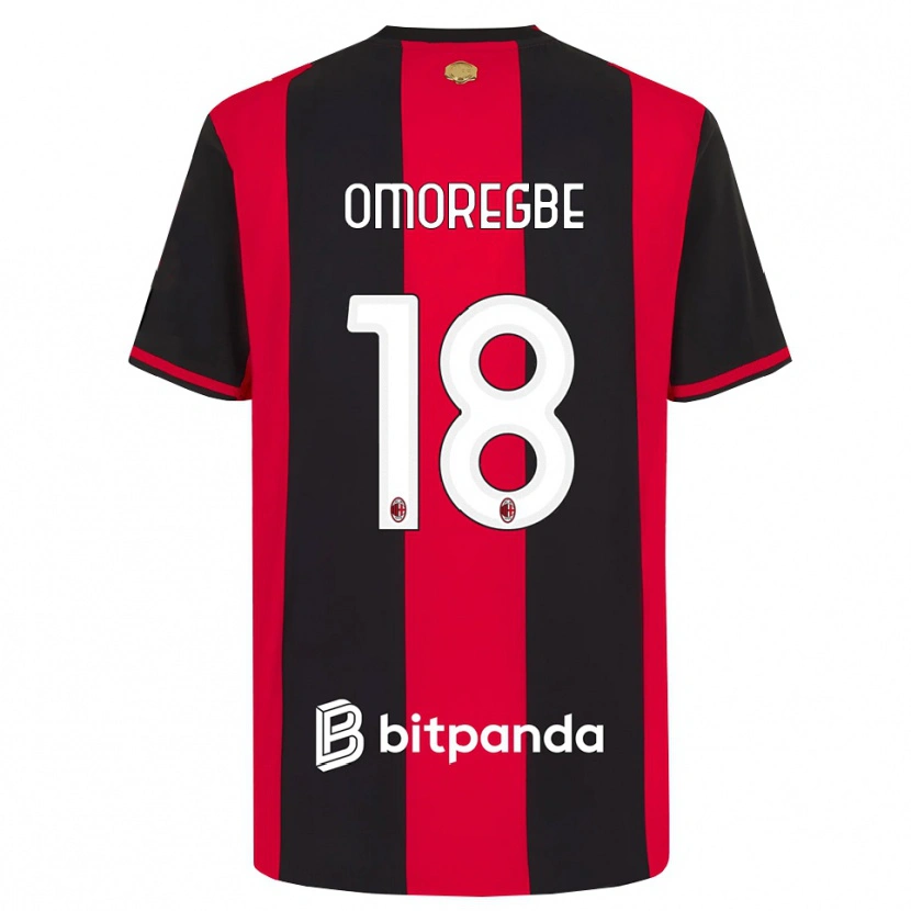 Danxen Pánské Bob Murphy Omoregbe #18 Červená Černá Bílá Domů Hráčské Dresy 2026/27 Dres