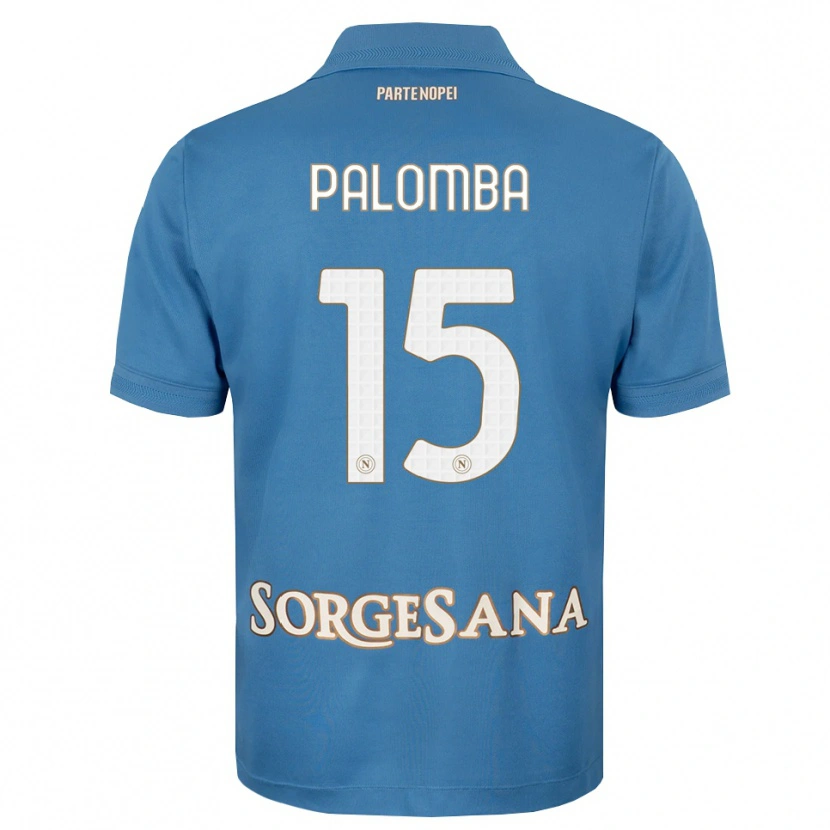 Danxen Pánské Fabio Palomba #15 Modrá Bílá S Nádechem Domů Hráčské Dresy 2026/27 Dres