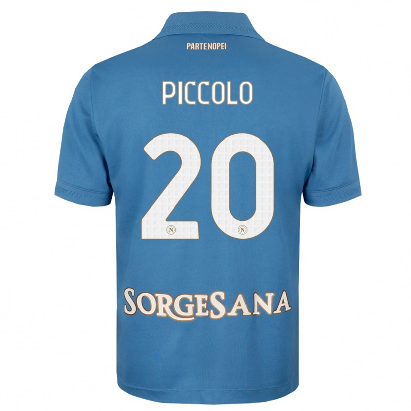 Danxen Pánské Salvatore Piccolo #20 Modrá Bílá S Nádechem Domů Hráčské Dresy 2026/27 Dres