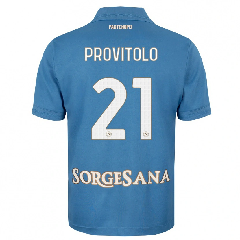 Danxen Pánské Vincenzo Provitolo #21 Modrá Bílá S Nádechem Domů Hráčské Dresy 2026/27 Dres