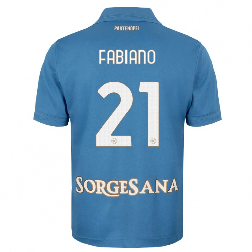 Danxen Pánské Francesca Fabiano #21 Modrá Bílá S Nádechem Domů Hráčské Dresy 2026/27 Dres