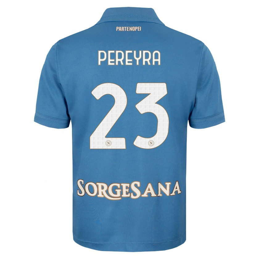 Danxen Pánské Milton Pereyra #23 Modrá Bílá S Nádechem Domů Hráčské Dresy 2026/27 Dres