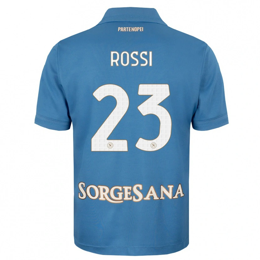 Danxen Pánské Leonardo Rossi #23 Modrá Bílá S Nádechem Domů Hráčské Dresy 2026/27 Dres