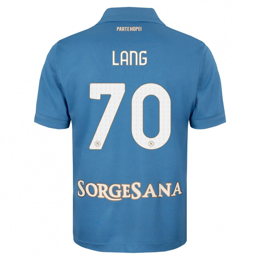 Danxen Pánské Noa Lang #70 Modrá Bílá S Nádechem Domů Hráčské Dresy 2026/27 Dres