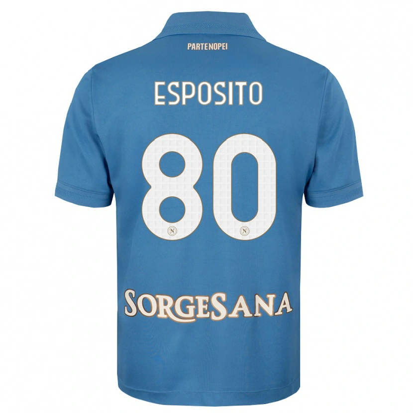 Danxen Pánské Luigi Esposito #80 Modrá Bílá S Nádechem Domů Hráčské Dresy 2026/27 Dres