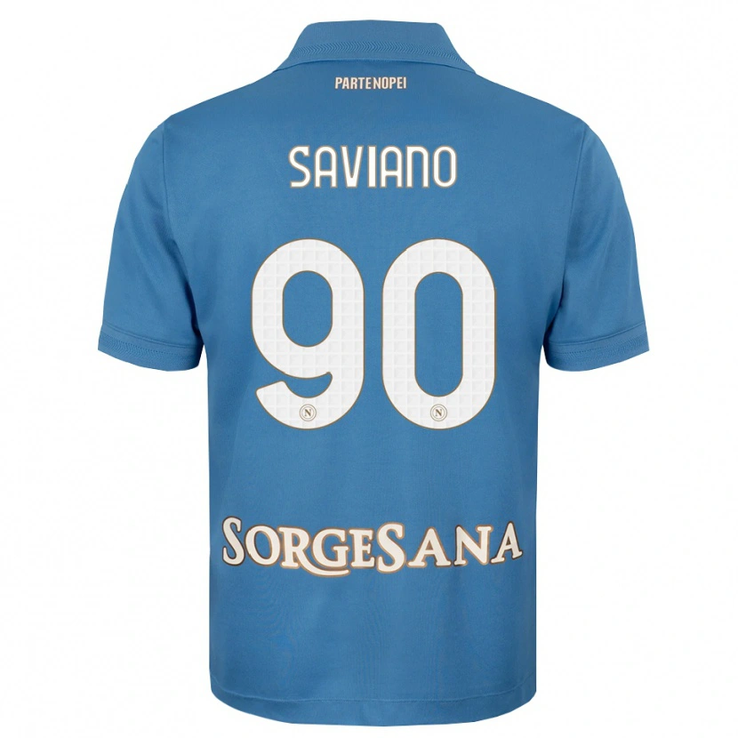 Danxen Pánské Raffaele Saviano #90 Modrá Bílá S Nádechem Domů Hráčské Dresy 2026/27 Dres