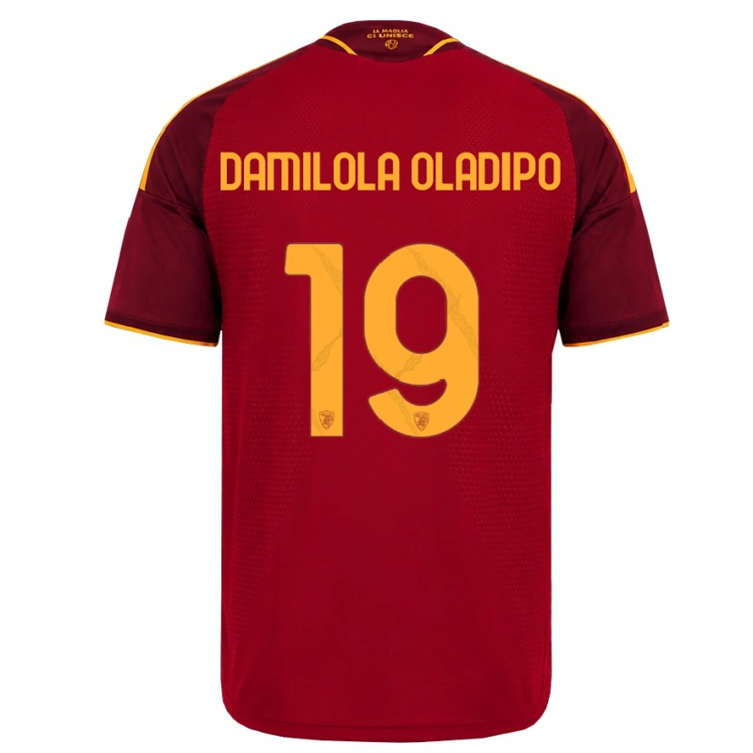 Danxen Pánské Shukurat Damilola Oladipo #19 Červená Zlatá Žlutá Domů Hráčské Dresy 2026/27 Dres