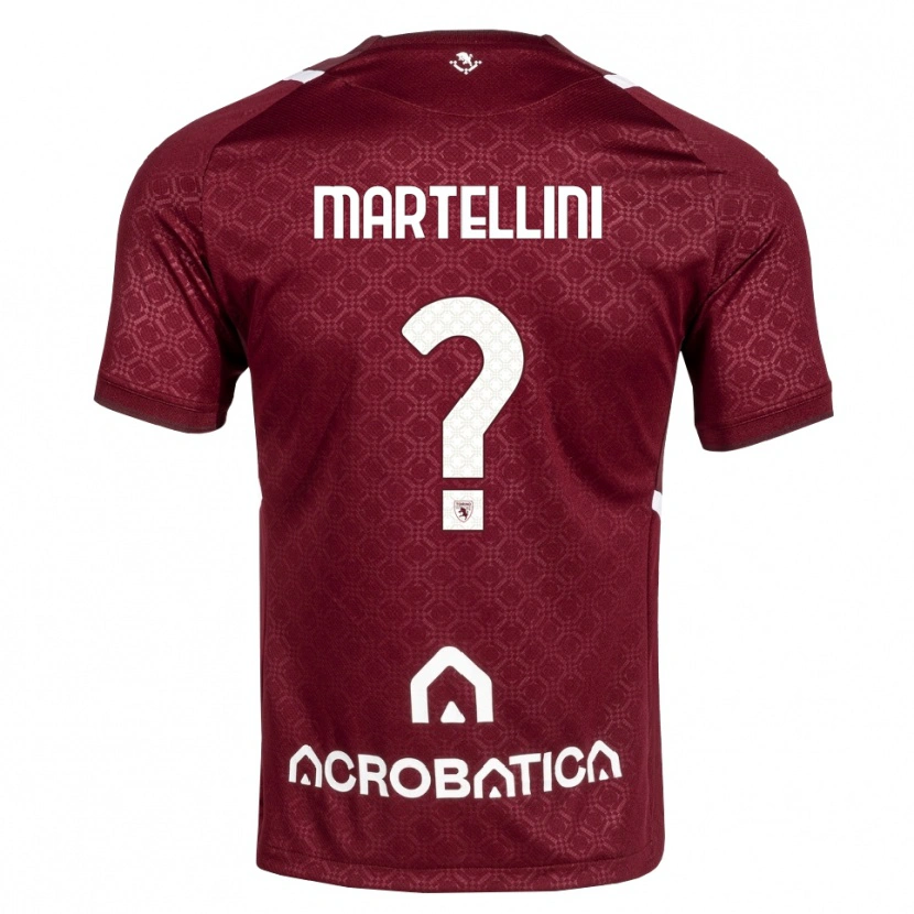 Danxen Pánské Riccardo Martellini #0 Tmavě Červená Bílá Domů Hráčské Dresy 2026/27 Dres