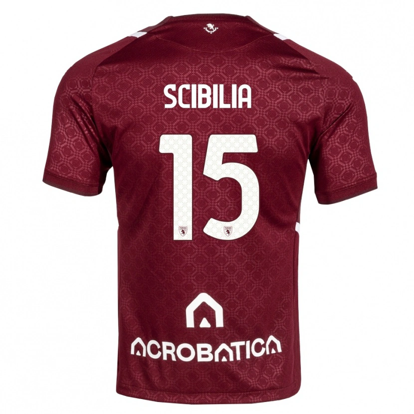Danxen Pánské Dylan Scibilia #15 Tmavě Červená Bílá Domů Hráčské Dresy 2026/27 Dres
