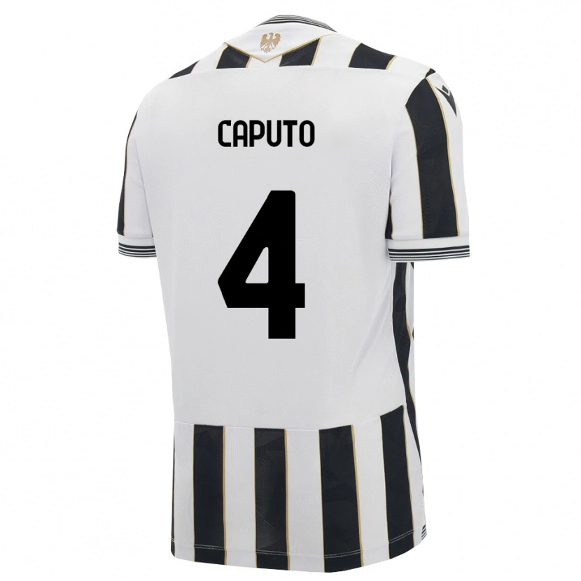 Danxen Pánské Luigi Caputo #4 Černá Bílá Růžová Domů Hráčské Dresy 2026/27 Dres