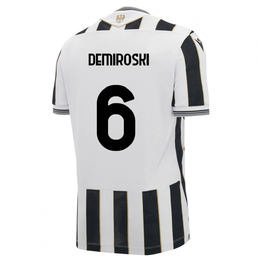 Danxen Pánské Shenol Demiroski #6 Černá Bílá Růžová Domů Hráčské Dresy 2026/27 Dres
