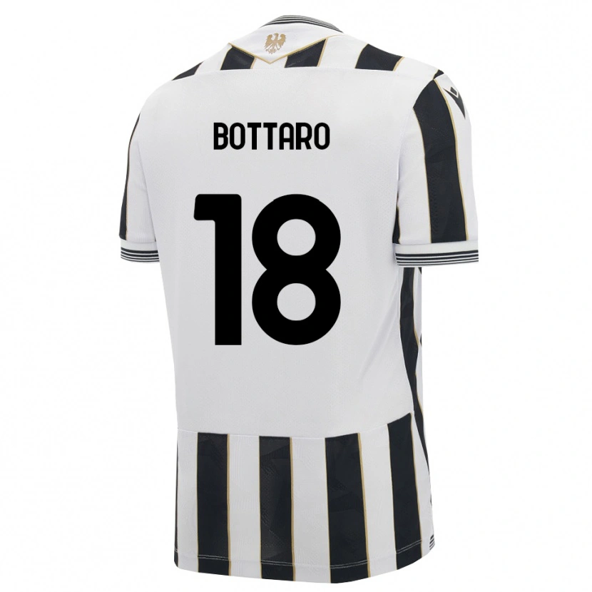 Danxen Pánské Leonardo Bottaro #18 Černá Bílá Růžová Domů Hráčské Dresy 2026/27 Dres