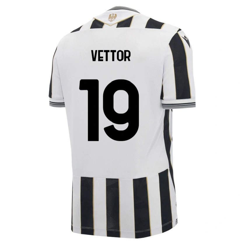 Danxen Pánské Marco Vettor #19 Černá Bílá Růžová Domů Hráčské Dresy 2026/27 Dres