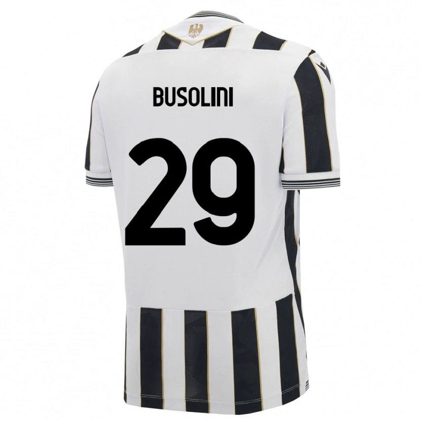 Danxen Pánské Alessandro Busolini #29 Černá Bílá Růžová Domů Hráčské Dresy 2026/27 Dres