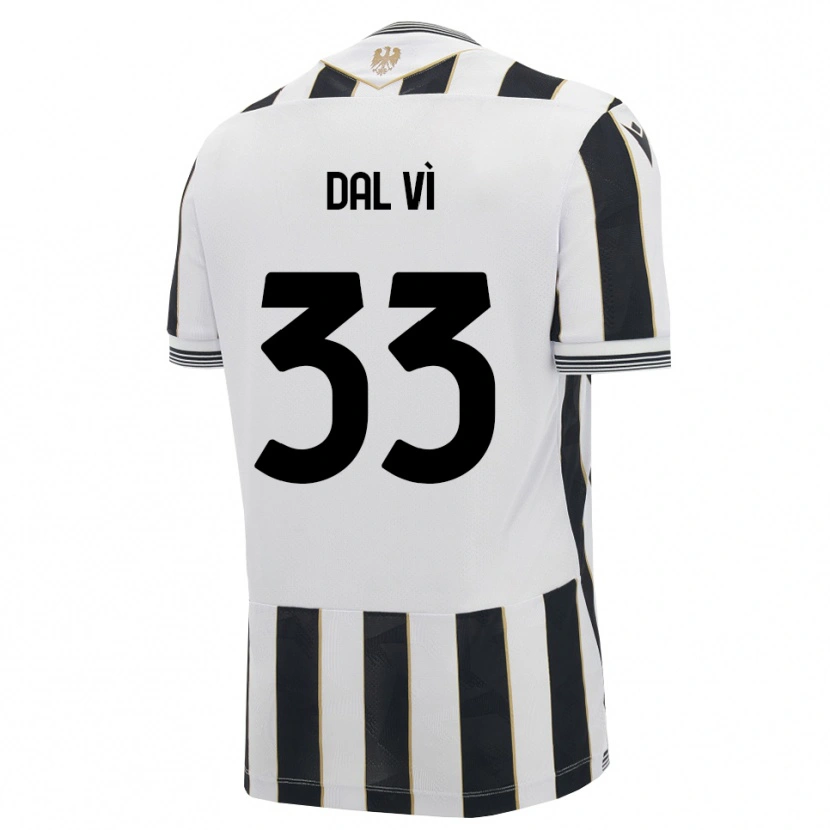 Danxen Pánské Matteo Dal Vì #33 Černá Bílá Růžová Domů Hráčské Dresy 2026/27 Dres