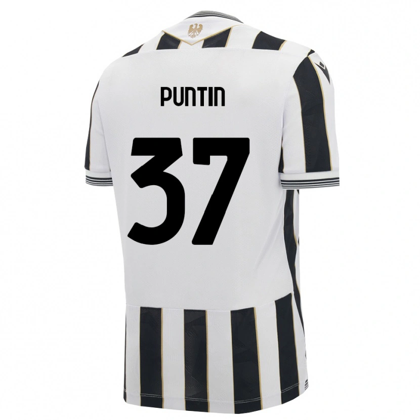 Danxen Pánské Eric Puntin #37 Černá Bílá Růžová Domů Hráčské Dresy 2026/27 Dres
