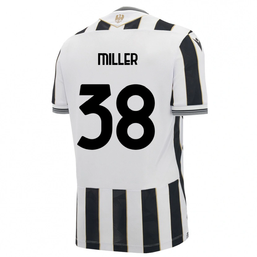 Danxen Pánské Lennon Miller #38 Černá Bílá Růžová Domů Hráčské Dresy 2026/27 Dres