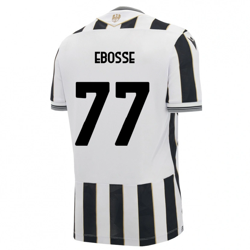 Danxen Pánské Enzo Ebosse #77 Černá Bílá Růžová Domů Hráčské Dresy 2026/27 Dres