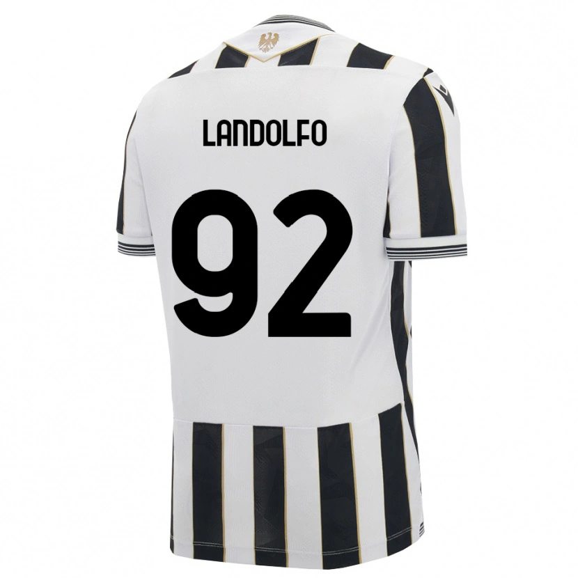 Danxen Pánské Tommaso Landolfo #92 Černá Bílá Růžová Domů Hráčské Dresy 2026/27 Dres