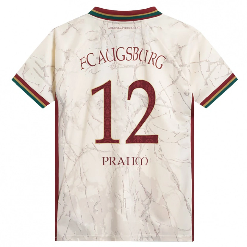 Danxen Pánské Djego Prahm #12 Zelená Rýžová Bílá Tmavě Červená Domů Hráčské Dresy 2026/27 Dres