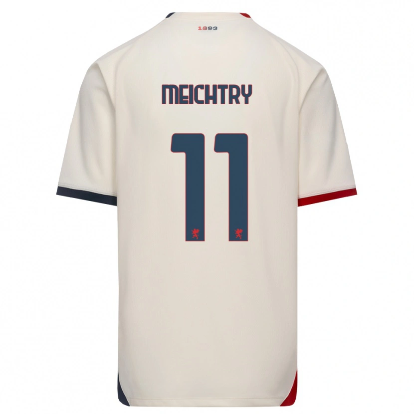 Danxen Pánské Franz-Ethan Meichtry #11 Bílá Červená Daleko Hráčské Dresy 2026/27 Dres