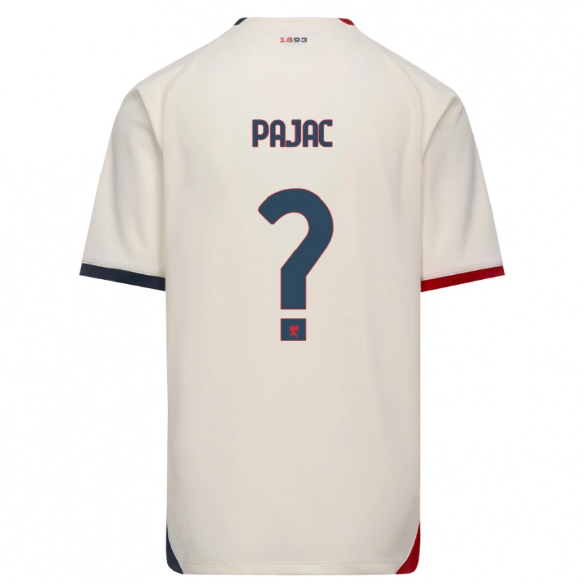 Danxen Pánské Marko Pajac #0 Bílá Červená Daleko Hráčské Dresy 2026/27 Dres