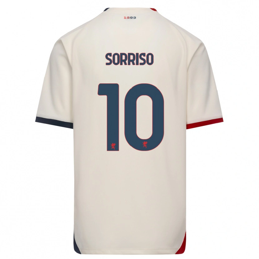 Danxen Pánské Felipe Mastropietro #10 Bílá Červená Daleko Hráčské Dresy 2026/27 Dres