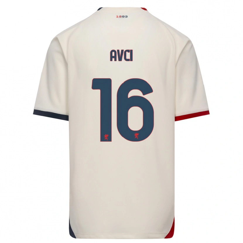 Danxen Pánské Bora Avci #16 Bílá Červená Daleko Hráčské Dresy 2026/27 Dres