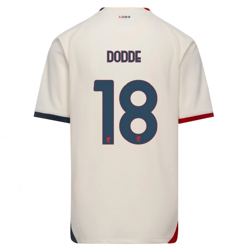 Danxen Pánské Filippo Dodde #18 Bílá Červená Daleko Hráčské Dresy 2026/27 Dres