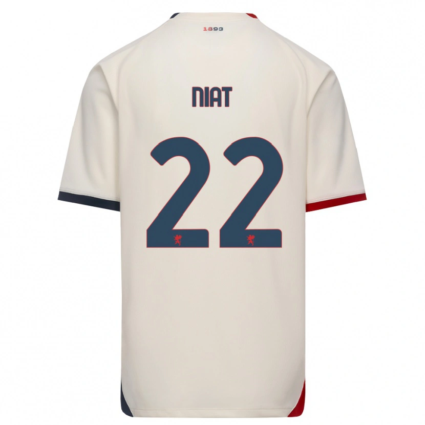 Danxen Pánské Yahvan Niat #22 Bílá Červená Daleko Hráčské Dresy 2026/27 Dres