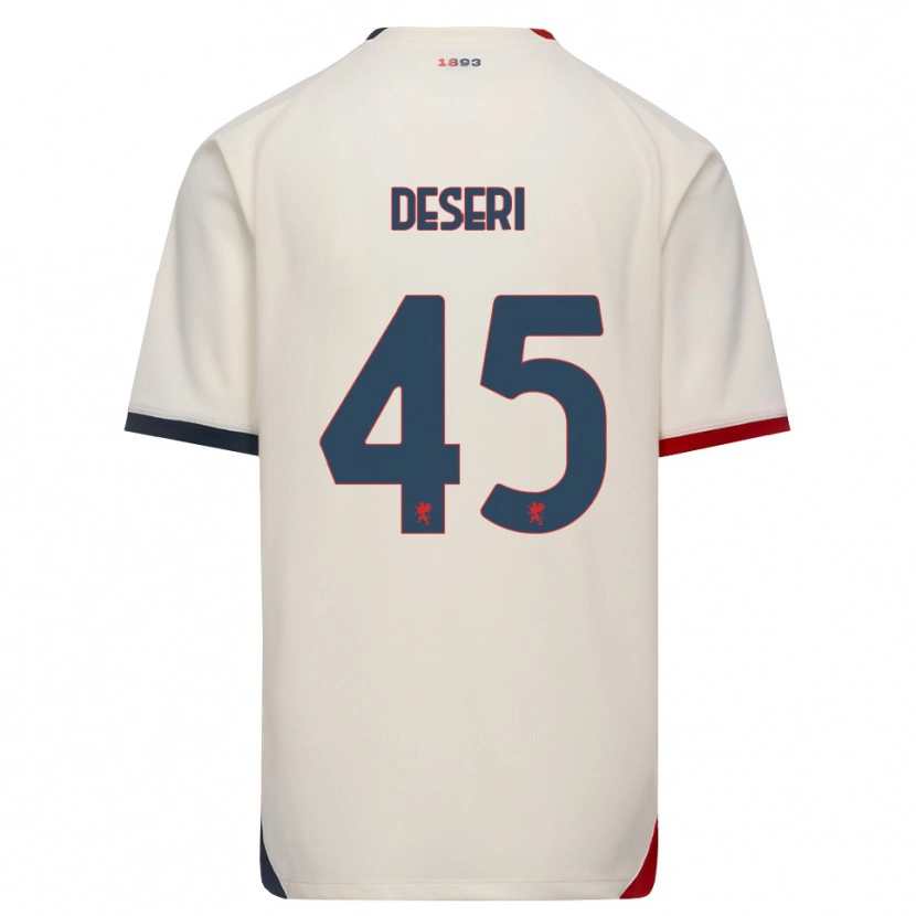 Danxen Pánské Gracien Deseri #45 Bílá Červená Daleko Hráčské Dresy 2026/27 Dres