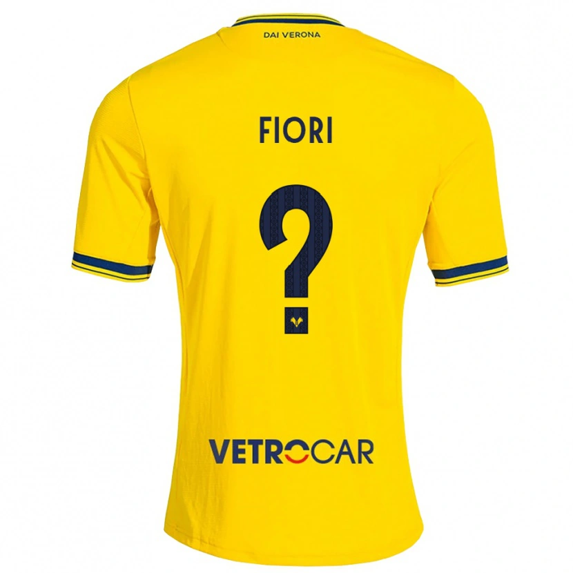 Danxen Pánské Nicolas Fiori #0 Žlutá Červená Daleko Hráčské Dresy 2026/27 Dres