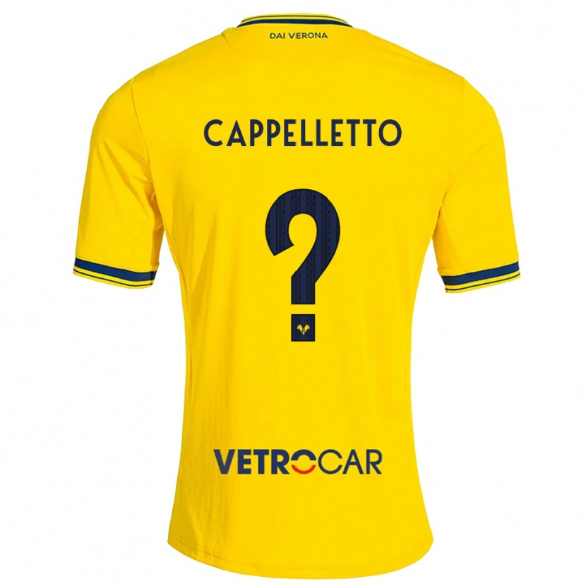 Danxen Pánské Bryan Cappelletto #0 Žlutá Červená Daleko Hráčské Dresy 2026/27 Dres