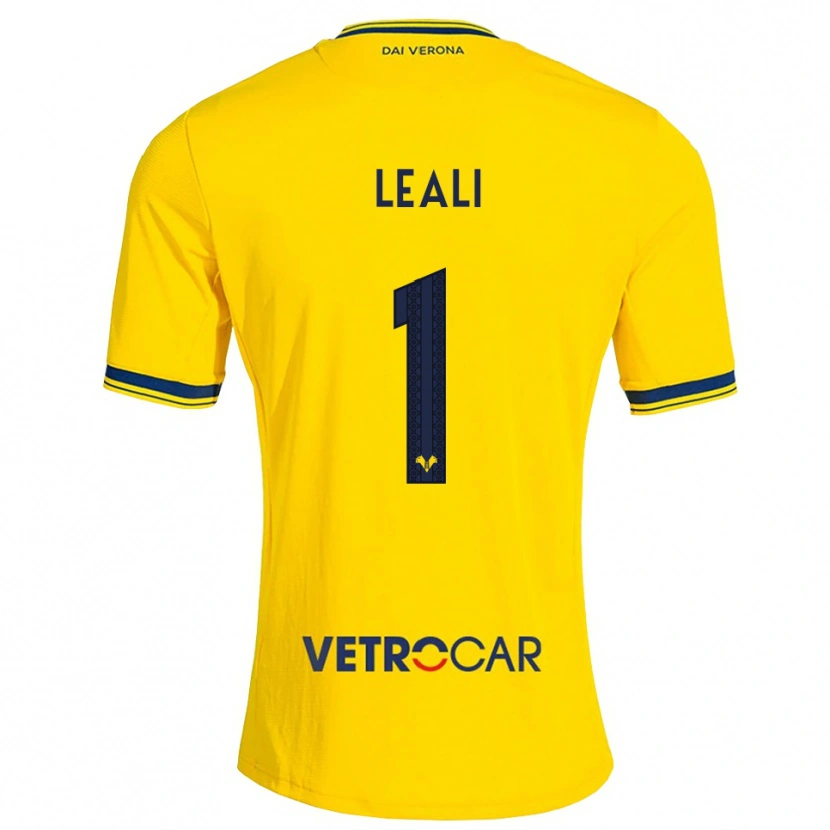 Danxen Pánské Nicola Leali #1 Žlutá Červená Daleko Hráčské Dresy 2026/27 Dres