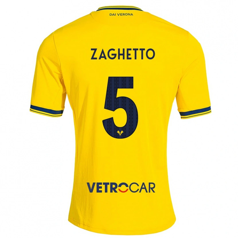 Danxen Pánské Habib Zaghetto #5 Žlutá Červená Daleko Hráčské Dresy 2026/27 Dres