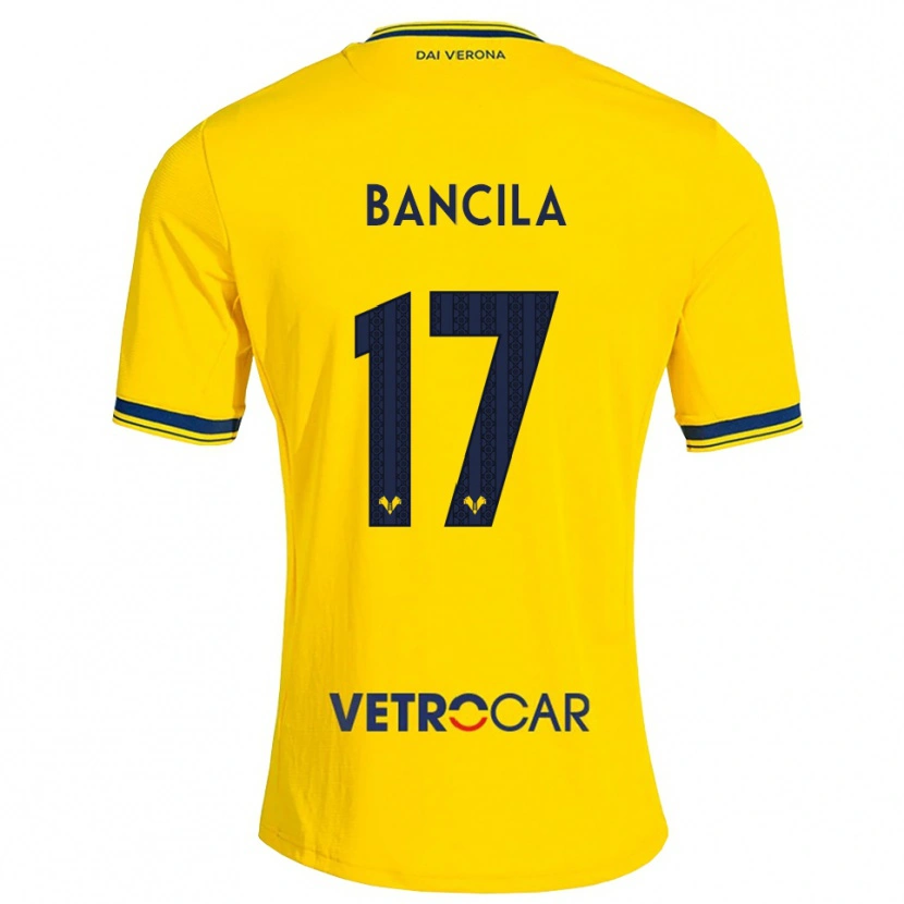 Danxen Pánské Darius Bancila #17 Žlutá Červená Daleko Hráčské Dresy 2026/27 Dres