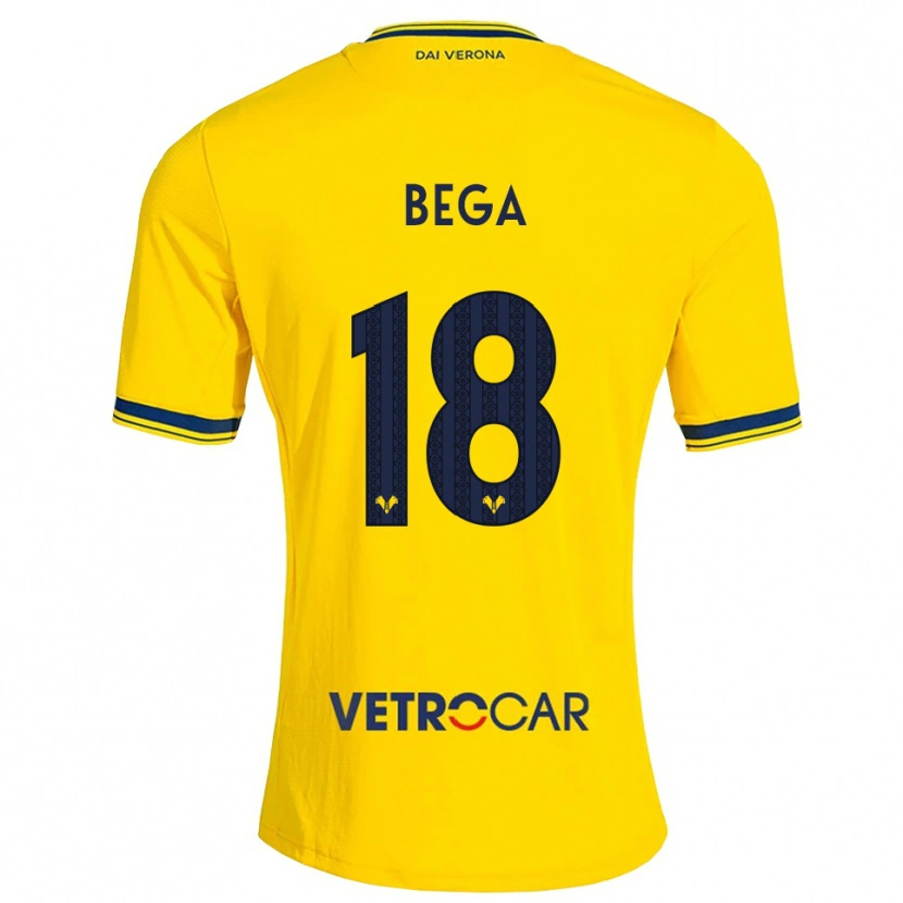 Danxen Pánské Leorat Bega #18 Žlutá Červená Daleko Hráčské Dresy 2026/27 Dres