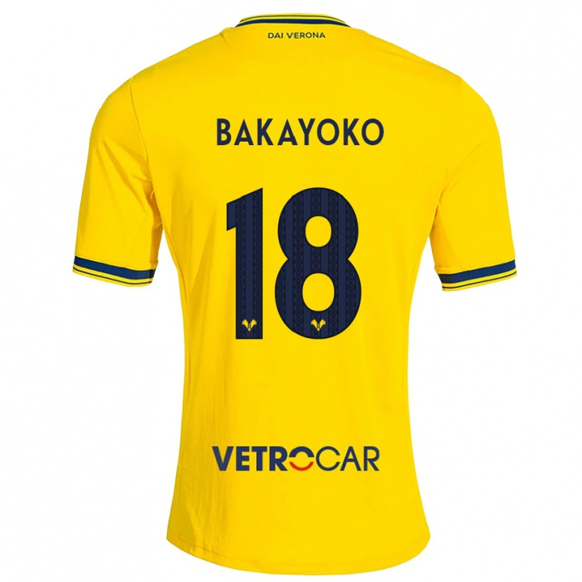 Danxen Pánské Dramane Bayoko #18 Žlutá Červená Daleko Hráčské Dresy 2026/27 Dres