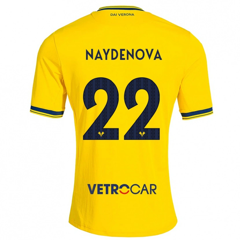 Danxen Pánské Ivana Naydenova #22 Žlutá Červená Daleko Hráčské Dresy 2026/27 Dres