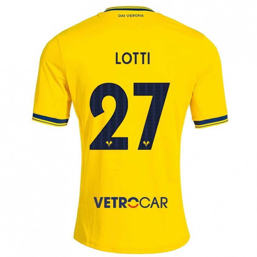 Danxen Pánské Irene Lotti #27 Žlutá Červená Daleko Hráčské Dresy 2026/27 Dres