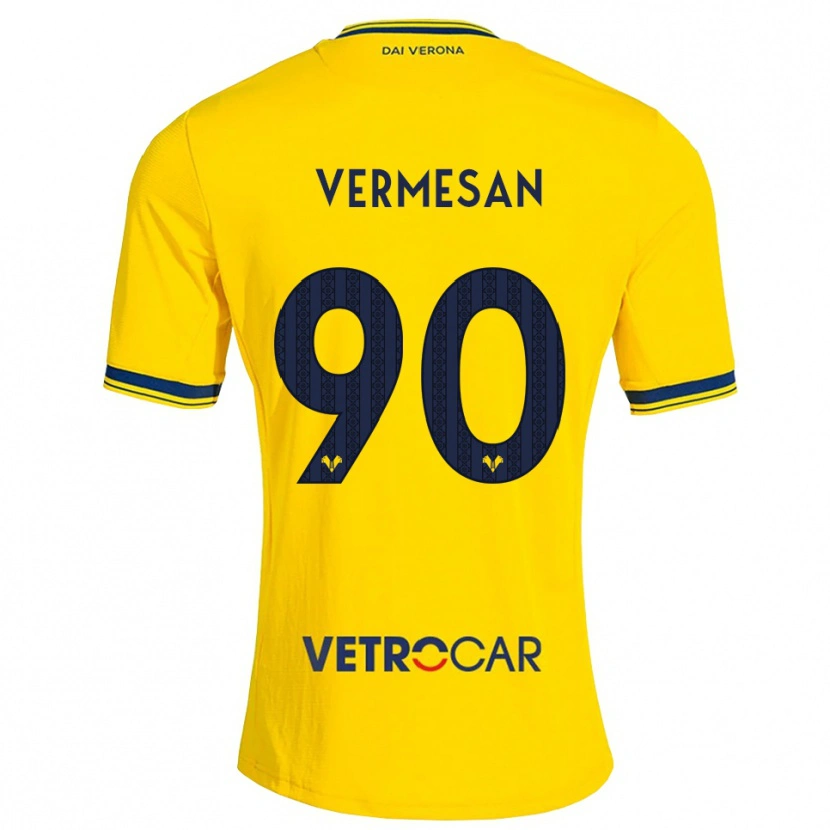 Danxen Pánské Ioan Vermeșan #90 Žlutá Červená Daleko Hráčské Dresy 2026/27 Dres