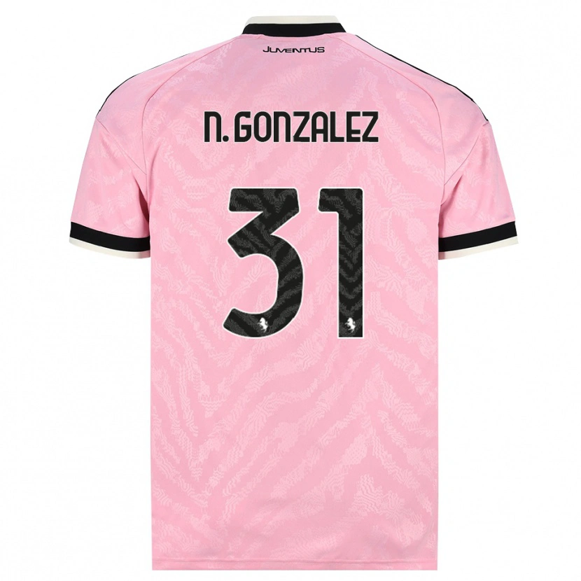 Danxen Pánské Nico González #31 Růžová Černá Daleko Hráčské Dresy 2026/27 Dres