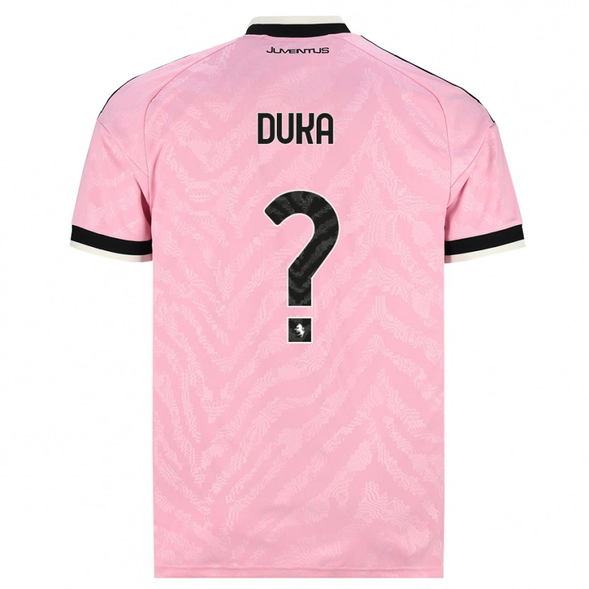 Danxen Pánské Deni Duka #0 Růžová Černá Daleko Hráčské Dresy 2026/27 Dres