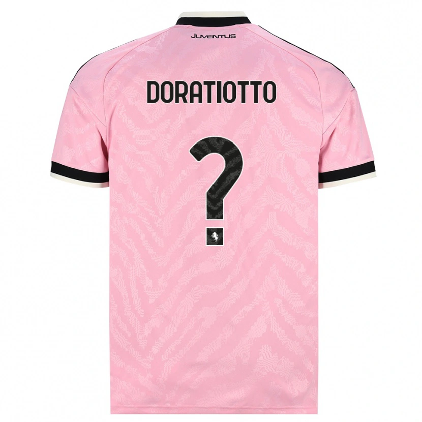 Danxen Pánské Giulio Doratiotto #0 Růžová Černá Daleko Hráčské Dresy 2026/27 Dres