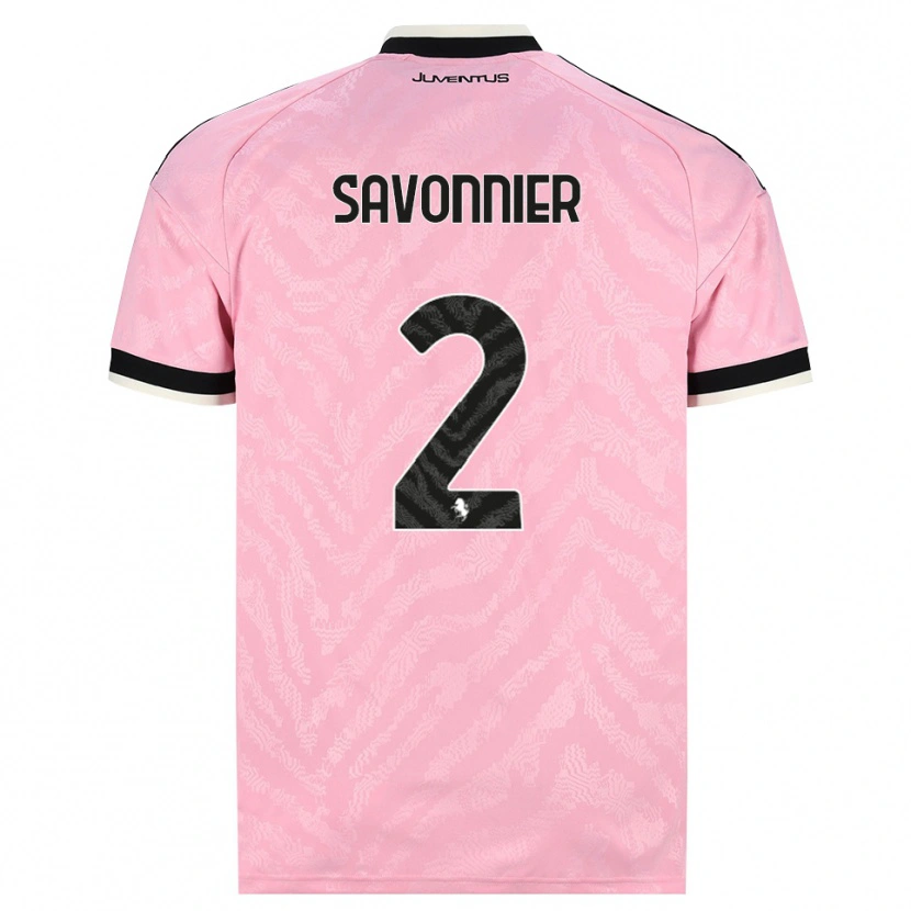 Danxen Pánské Nelson Savonnier #2 Růžová Černá Daleko Hráčské Dresy 2026/27 Dres