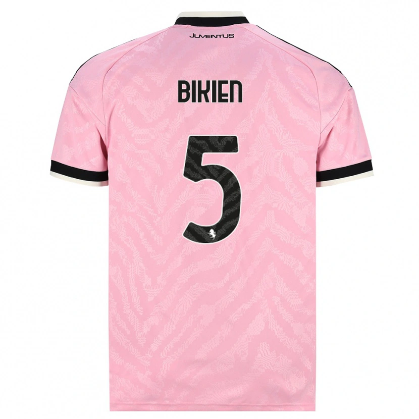 Danxen Pánské Felix Nzouango Bikien #5 Růžová Černá Daleko Hráčské Dresy 2026/27 Dres