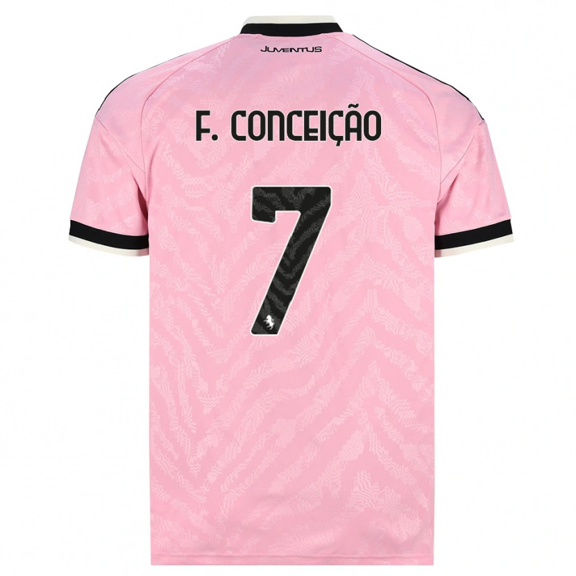 Danxen Pánské Francisco Conceição #7 Růžová Černá Daleko Hráčské Dresy 2026/27 Dres
