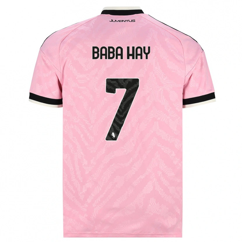 Danxen Pánské Amir Baba Hay #7 Růžová Černá Daleko Hráčské Dresy 2026/27 Dres