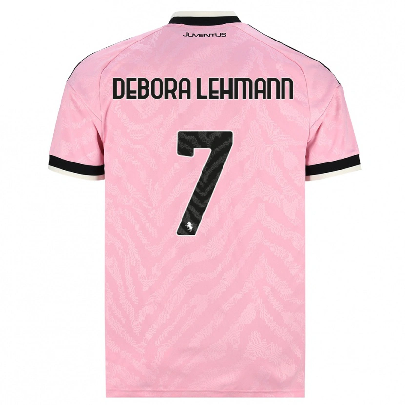 Danxen Pánské Alisha Debora Lehmann #7 Růžová Černá Daleko Hráčské Dresy 2026/27 Dres