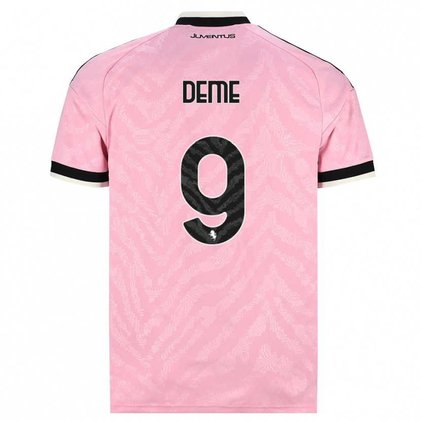 Danxen Pánské Serigne Deme #9 Růžová Černá Daleko Hráčské Dresy 2026/27 Dres